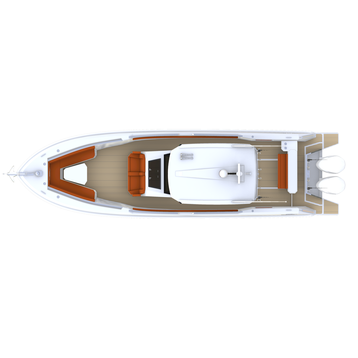 Suprema 36 Center Console - Medium Console - Sport Full Featured