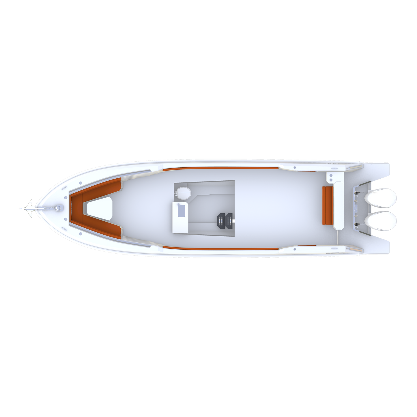 Suprema 36 Center Console - Medium Console - Sport Full Featured