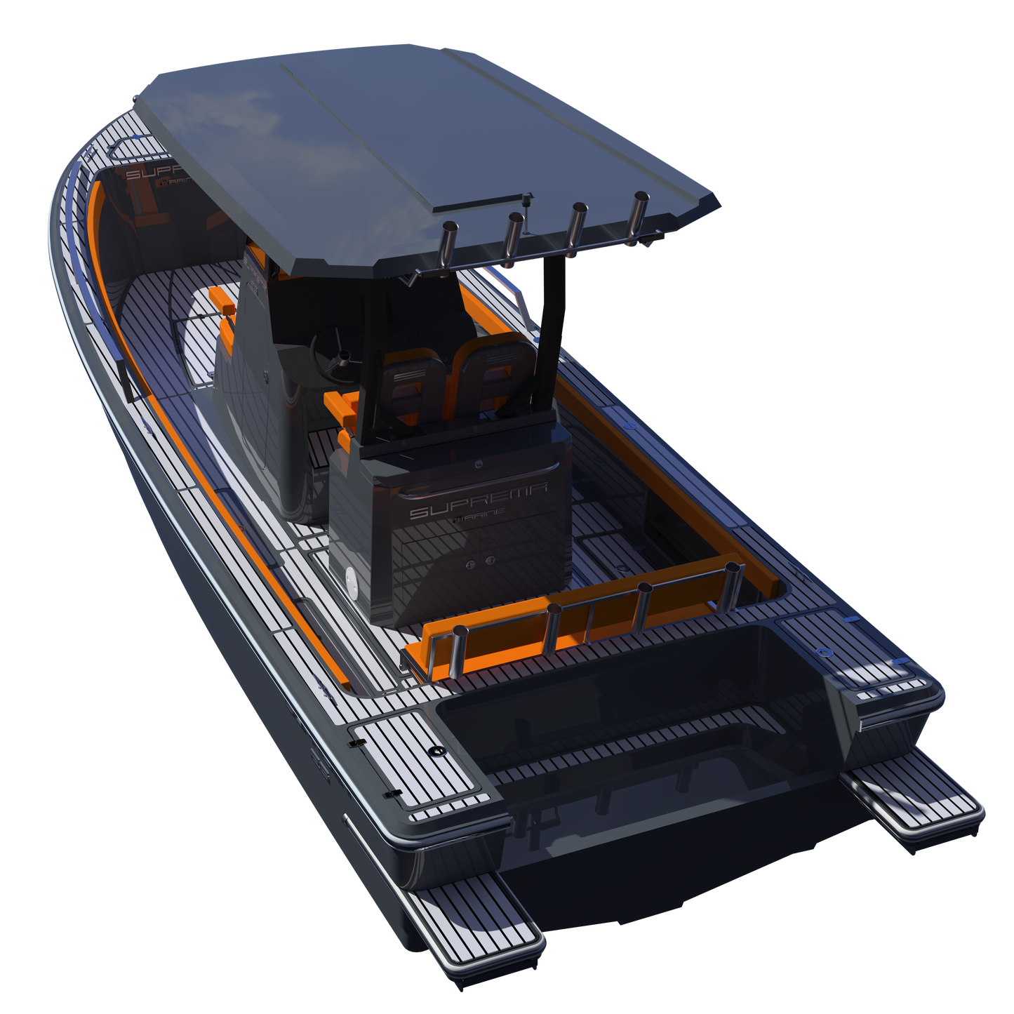 Suprema 25 Explorer - Open Deck - Hard-Top - Custom
