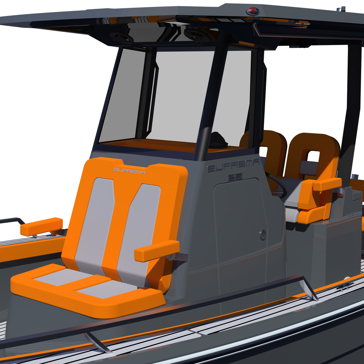 Suprema 25 Explorer - Open Deck - Hard-Top - Custom