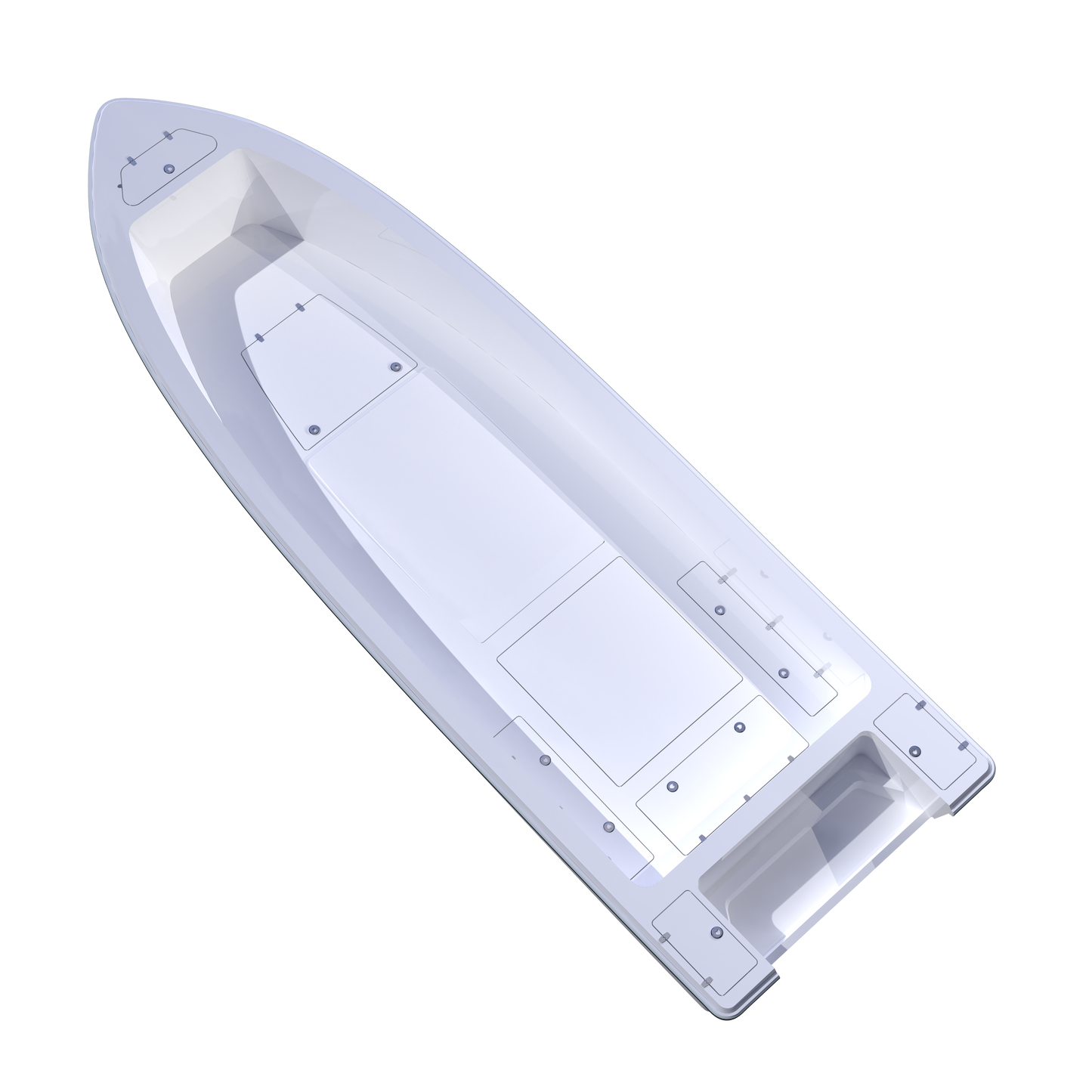 Suprema 25 Explorer - Open Deck - Shell