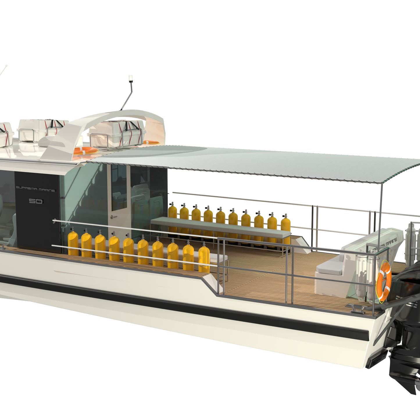Suprema 50 Dive Boat