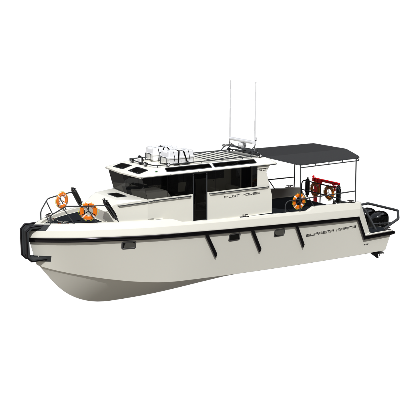 Suprema 50 Pilothouse