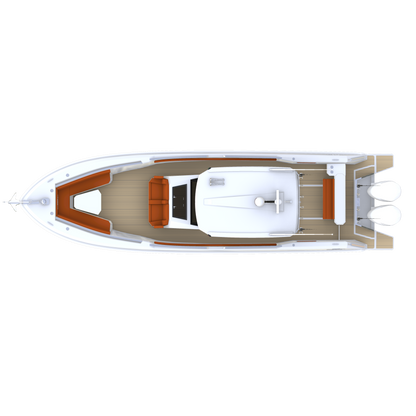 Suprema 36 Center Console - Medium Console - Sport Full Featured