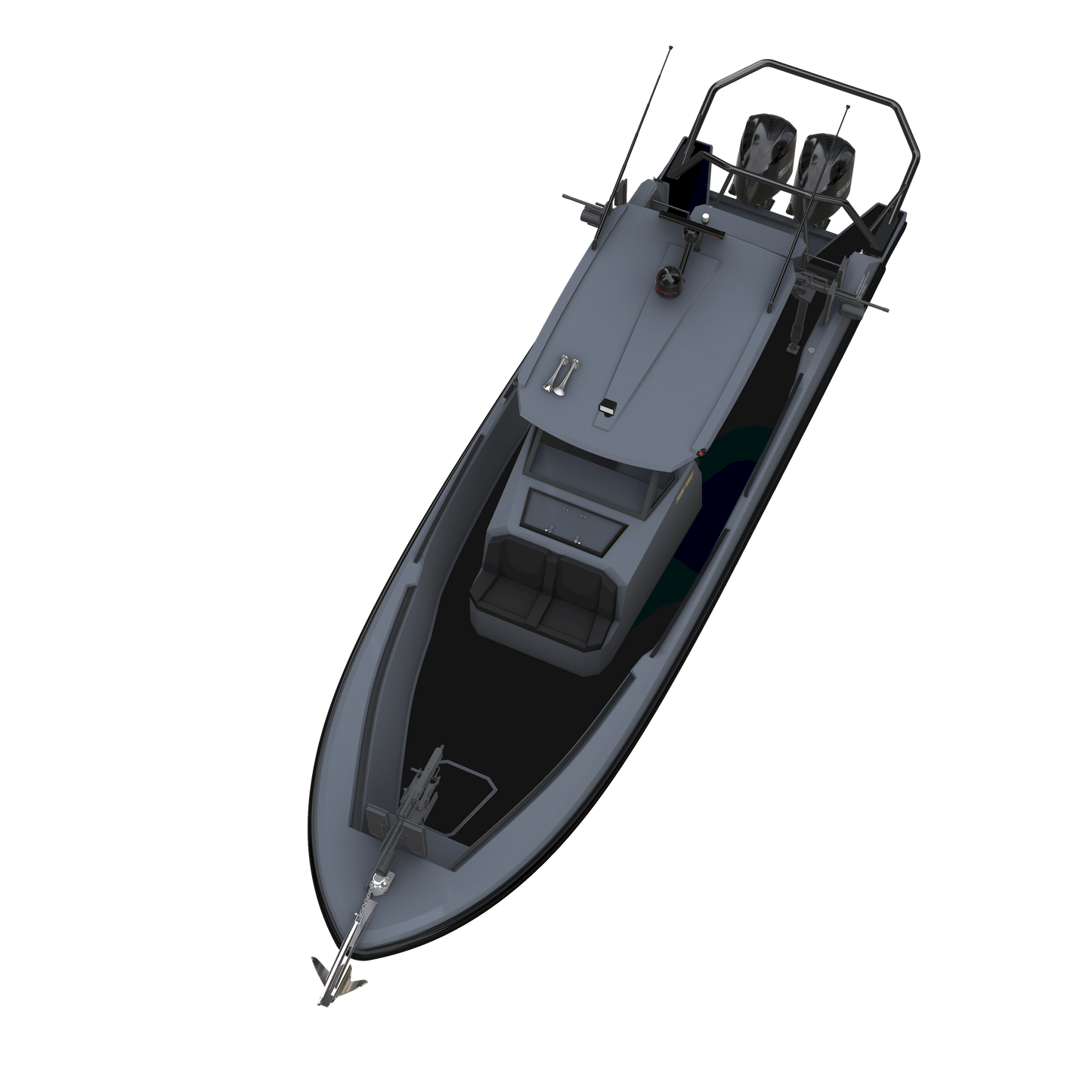 Suprema 36 Military Interceptor Boat