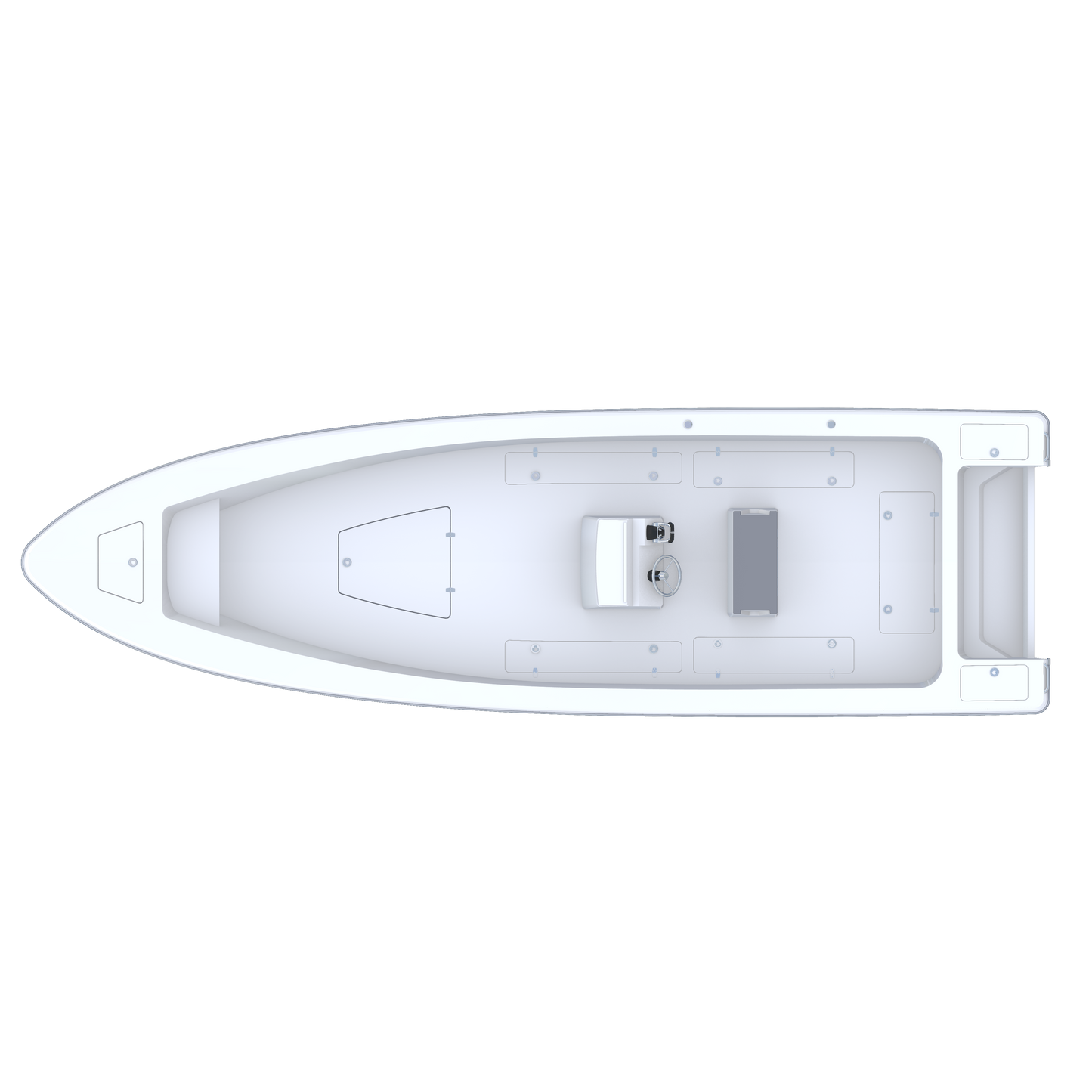 Suprema 27 Explorer Open/Seater Shell