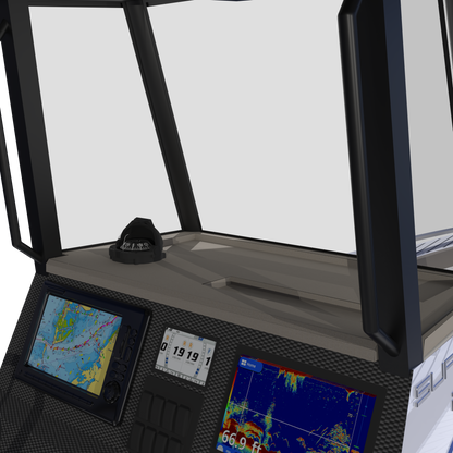 Large Center Console Helm Tray