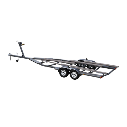 Double Axle Galvanized Bunk Trailer