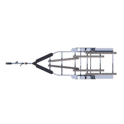 Double Axle Galvanized Bunk Trailer