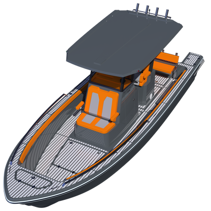 Suprema 25 Explorer - Open Deck - Hard-Top - Custom