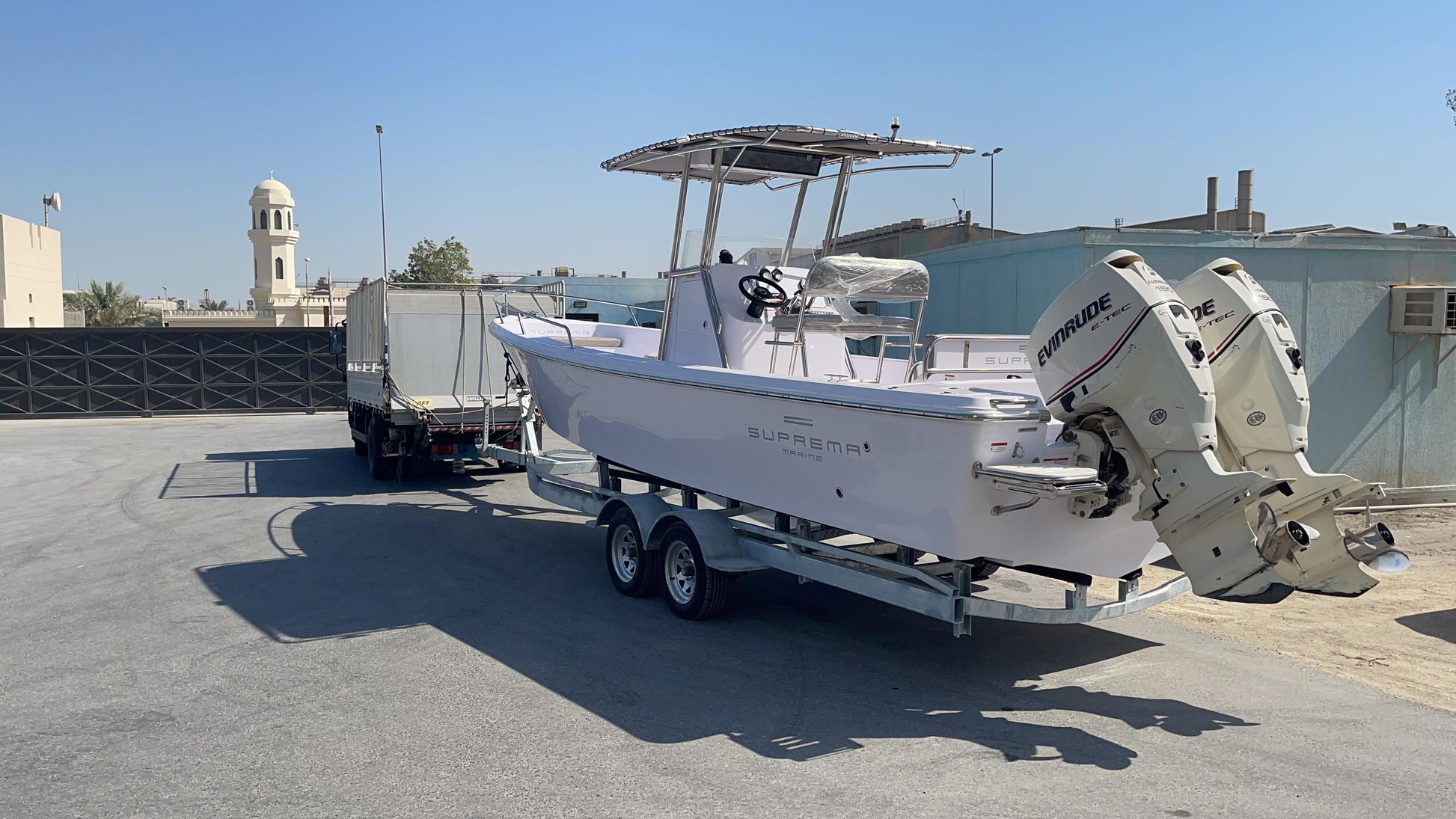 Suprema 25 orr 27 Double Axle Galvanized Bunk Trailer