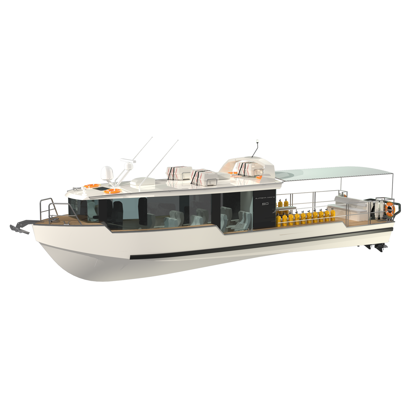Suprema 50 Dive Boat