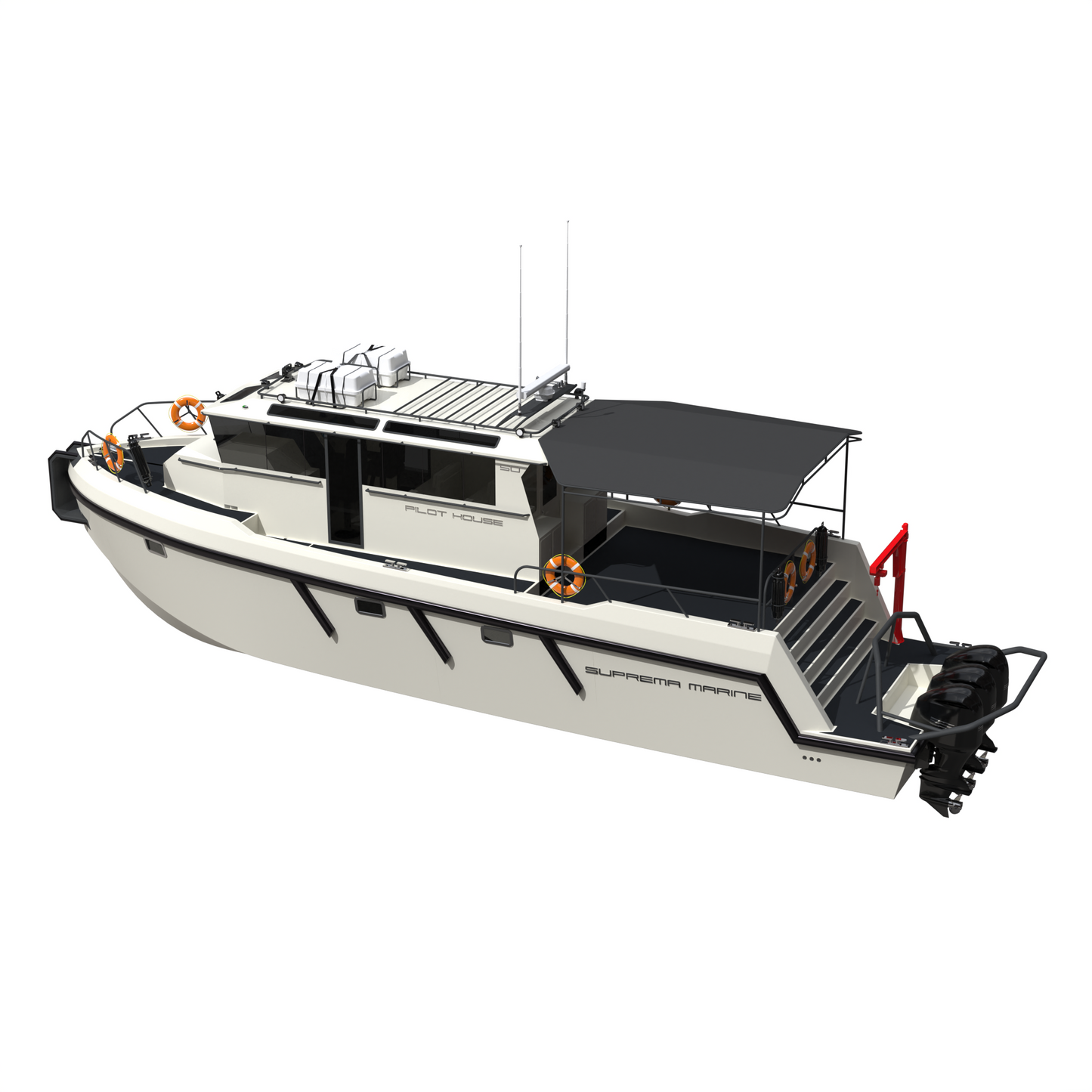 Suprema 50 Pilothouse