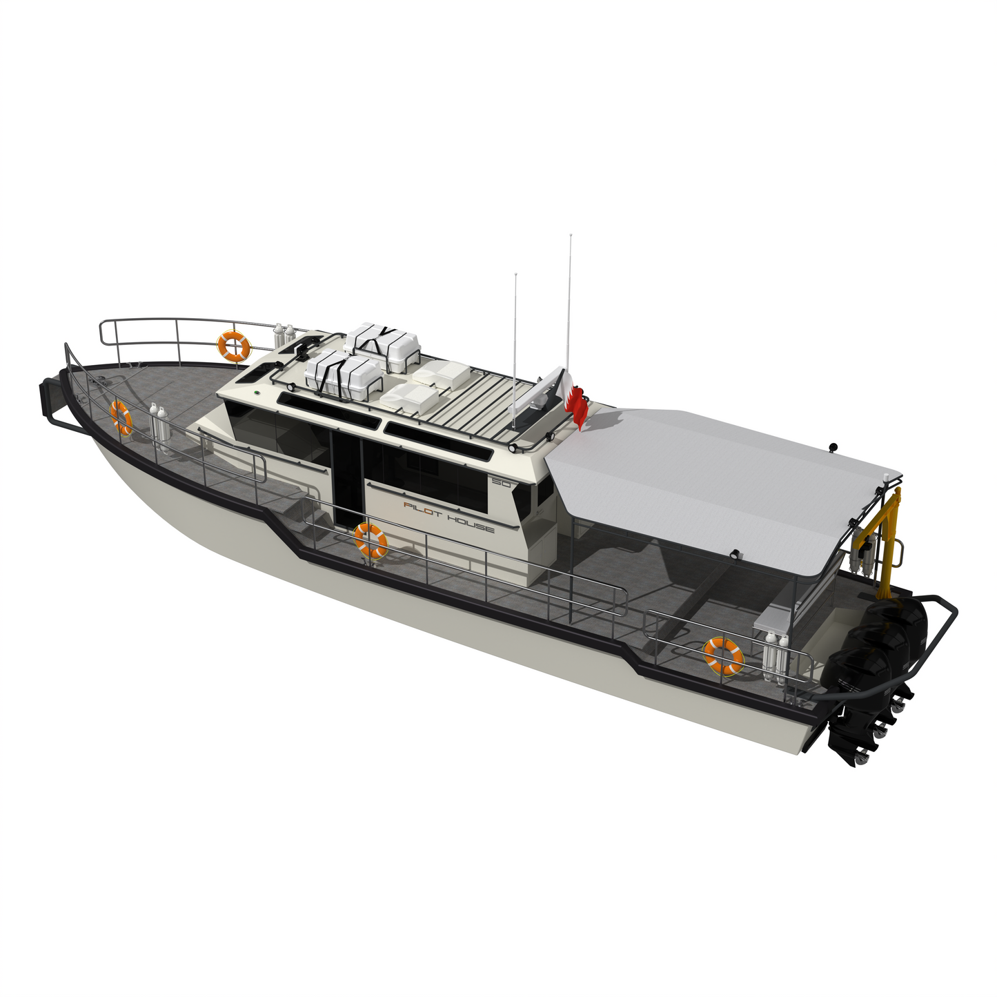 Suprema 50 Utility Work Boat