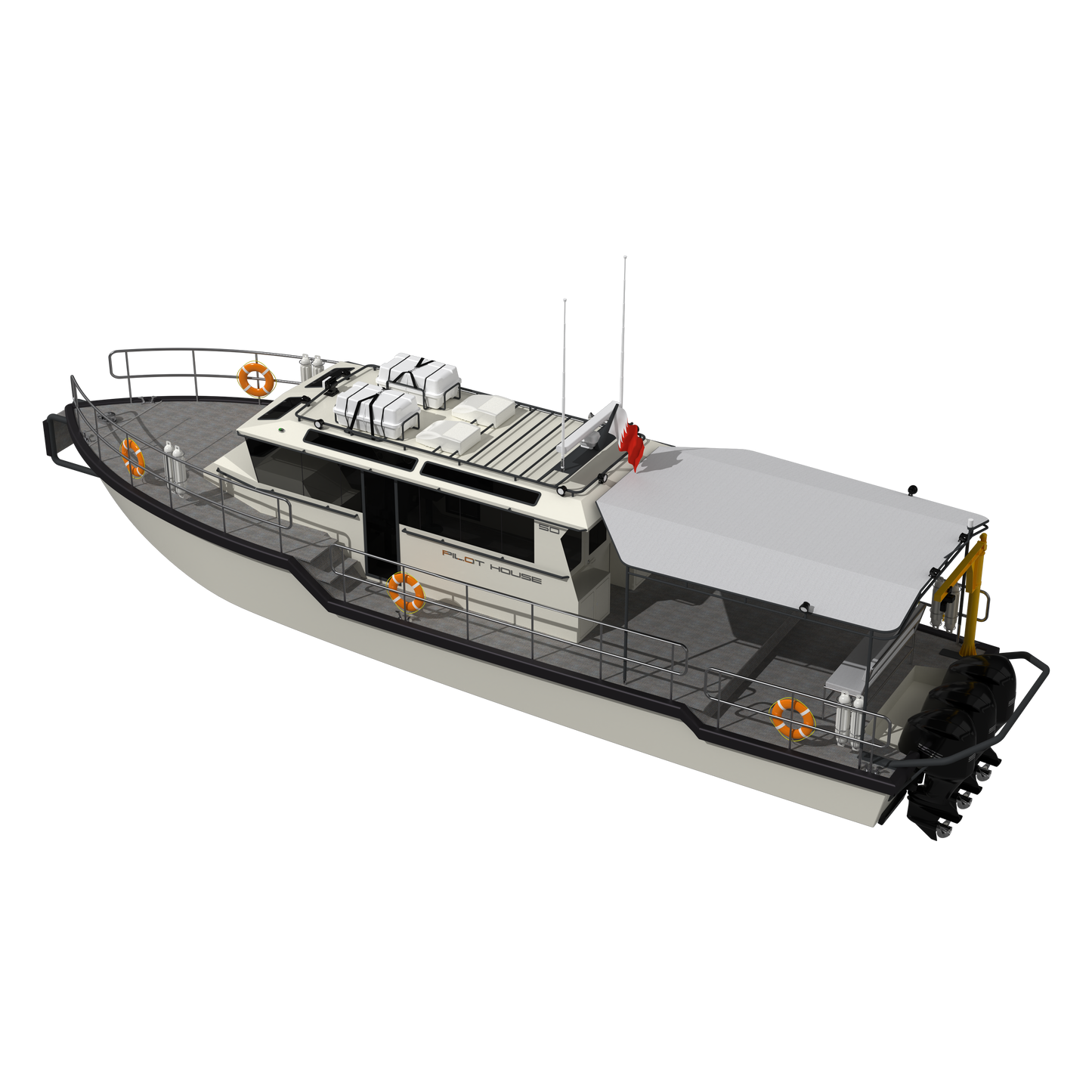 Suprema 50 Utility Work Boat