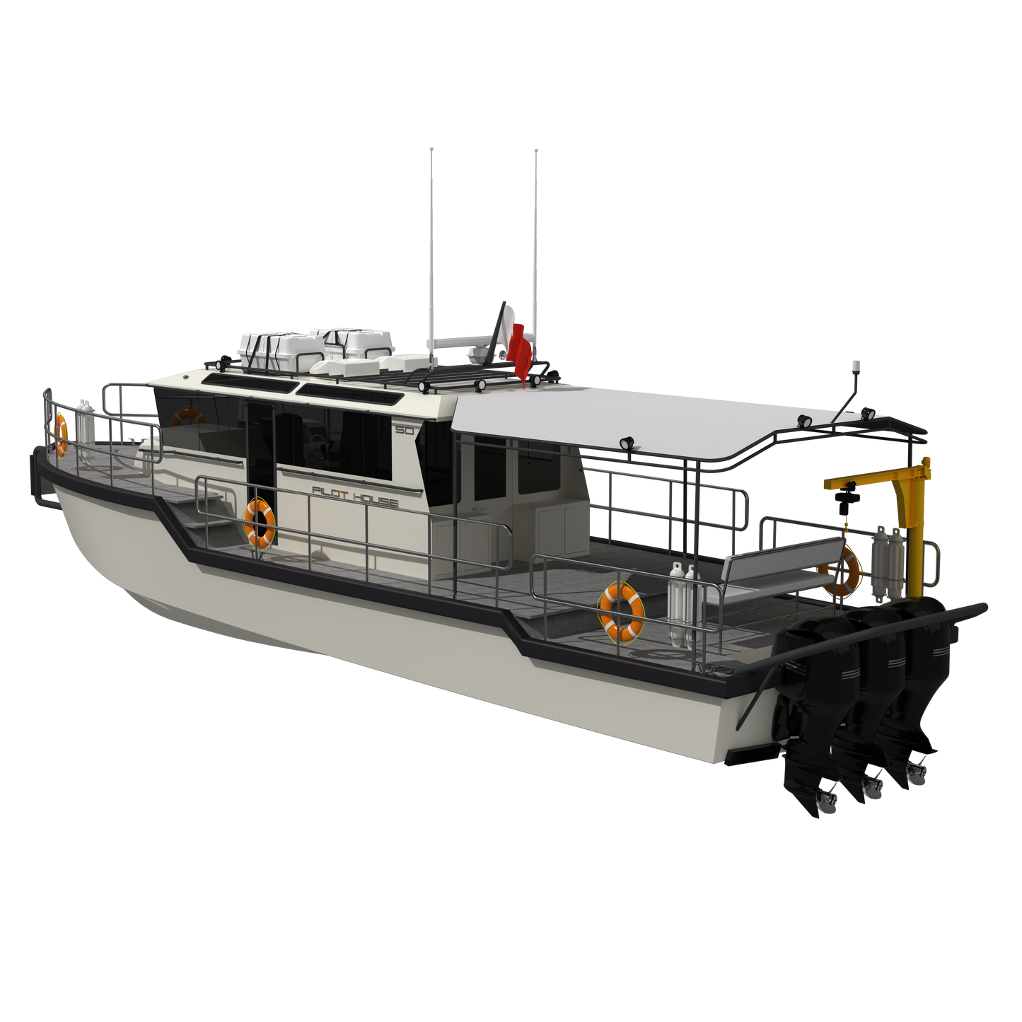 Suprema 50 Utility Work Boat